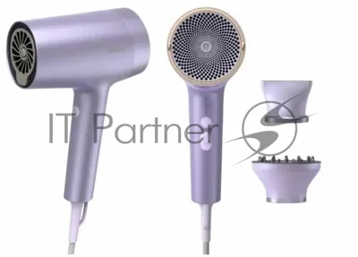 Фен Philips BHD720/10 фиолетовый, 1800 Вт, ионизация