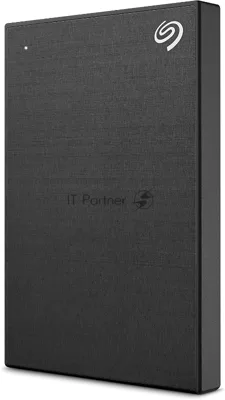 Внешний HDD 2.5" Seagate One Touch, 2TB, USB 3.2 Gen 1 Type-A, 5400 rpm, черный