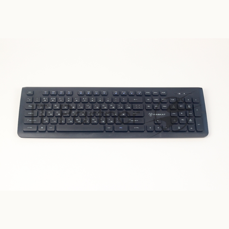Комплект клавиатура+мышь Raskat BX6200 беспроводной, USB, радиоканал 1200 DPI, чёрный