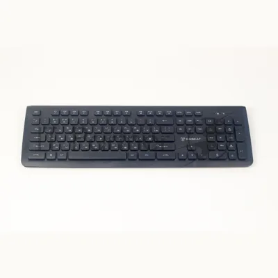 Комплект клавиатура+мышь Raskat BX6200 беспроводной, USB, радиоканал 1200 DPI, чёрный