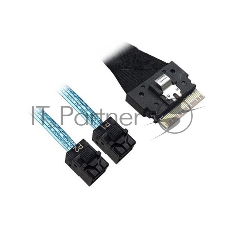 Кабель ACD-60003-ZC Slimline SASx8 (SFF8654) -to- 2 SAS HD x4 (SFF8643 SAS Connections), 1M, (аналог Broadcom 05-60003-00) 120