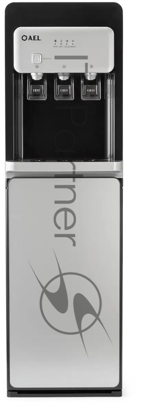 Кулер для воды AEL LD-AEL-806a, нижняя загрузка, нагрев 95 °С, охлаждение 10 °С, черный