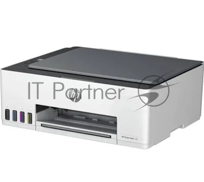 МФУ струйный HP Smart Tank 520 (1F3W2A), A4, цветной, печ. до 12 стр/мин. (ч/б) до 5 стр/мин. (цвет), 1200 x 1200 dpi, USB
