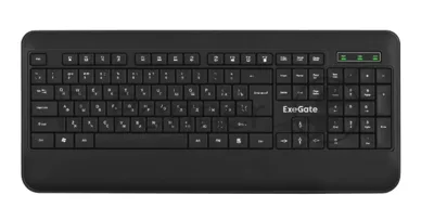 Клавиатура проводная ExeGate Professional Standard LY-E5500M, USB, черный