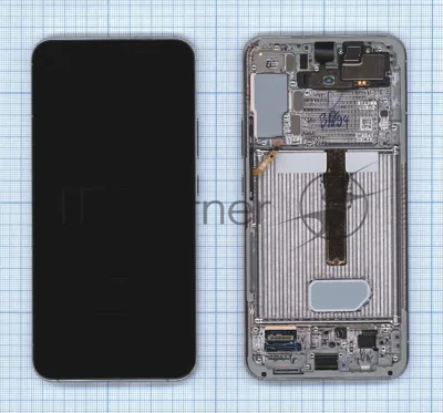 Дисплея для Samsung Galaxy S22 Plus SM-S906B в сборе с тачскрином ServicePack, голубой (GH82-27500B)