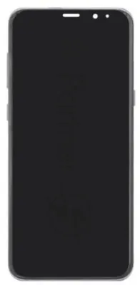 Дисплея для Samsung Galaxy S22 Ultra SM-S908B в сборе с тачскрином ServicePack, черный (GH82-27488A)