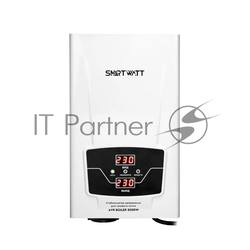 Стабилизатор напряжения для газового котла SMARTWATT AVR BOILER 500RW (140W - 260W, 500VA, 0.5 кВт, 50 Гц, розеток - 1,