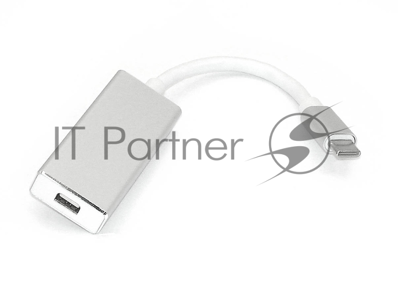 Адаптер Type-C на mini DisplayPort, серебро