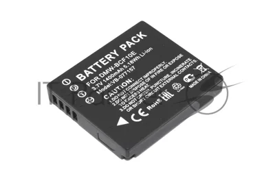 Аккумуляторная батарея для фотоаппарата Panasonic Lumix DMC-F (DMW-BCF10E) 3,7V 1400mAh Li-ion