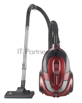 Пылесос Eurostek EVC-4514 красный, 500/2800 Вт, уборка сухая, пылесборник контейнер 3 л