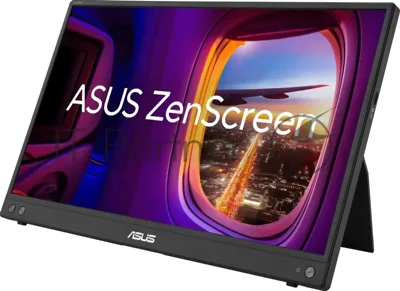 Монитор 15.6" ASUS ZenScreen MB16AHV IPS 1920x1080, 60 Гц, 5 мс, 16:9, 250 кд/м2, 1xHDMI, 1xUSB-C, 2xUSB-C, мини HDMI, черный