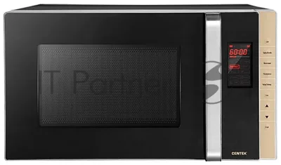 Микроволновая печь Centek CT-1561 черный, 23 л, 1300 Вт, переключатели - сенсор, кнопки