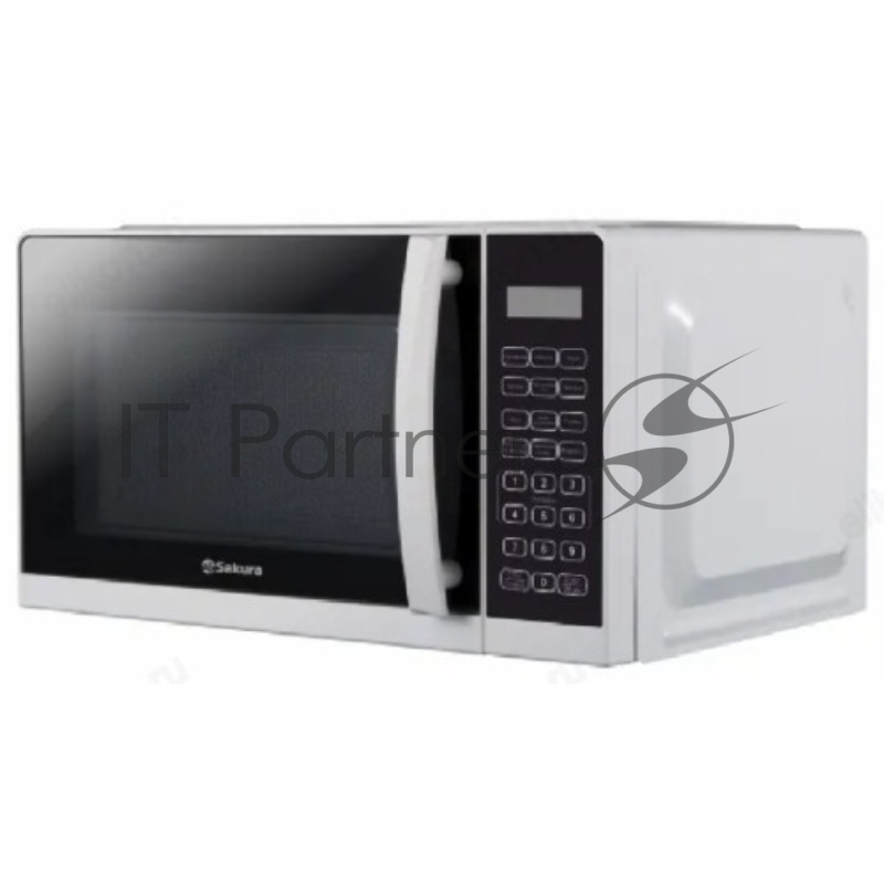Микроволновая печь Sakura SA-7052W белый, 20 л, 700 Вт, переключатели - сенсор