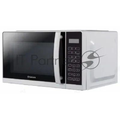 Микроволновая печь Sakura SA-7052W белый, 20 л, 700 Вт, переключатели - сенсор