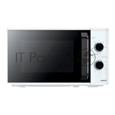 Микроволновая печь Centek CT-1550 белый, 20 л, 700 Вт, переключатели - поворотный механизм