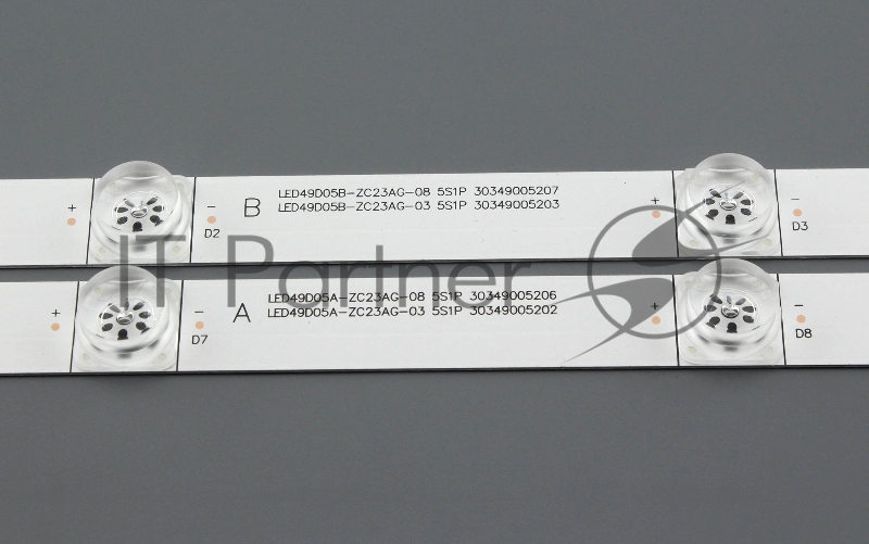 Светодиодная подсветка TV 50" LED49D05A/B-ZC23AG-08 (комплект 9шт)