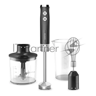 Блендер погружной Centek CT-1349 черный, 1000 Вт, 2 скорости, турбо