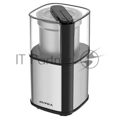 Кофемолка SUPRA CGS-310 300 Вт, 80 г, серебристый