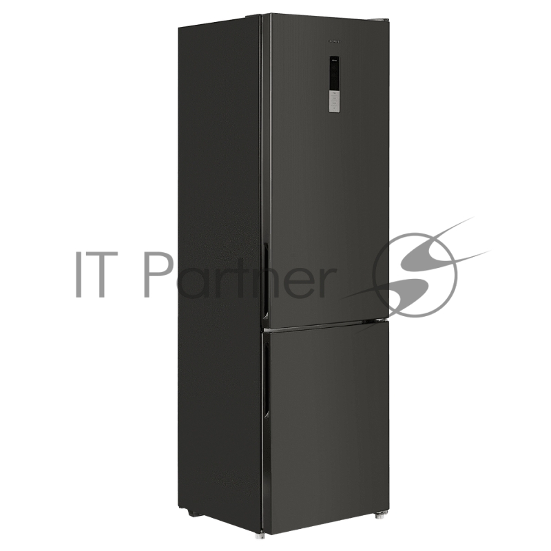 Холодильник Maunfeld MFF200NFSB10 Inverter черный двухкамерный 257/94л морозилка снизу, No Frost