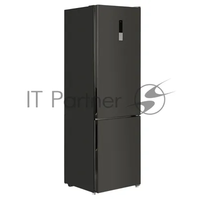 Холодильник Maunfeld MFF200NFSB10 Inverter черный двухкамерный 257/94л морозилка снизу, No Frost
