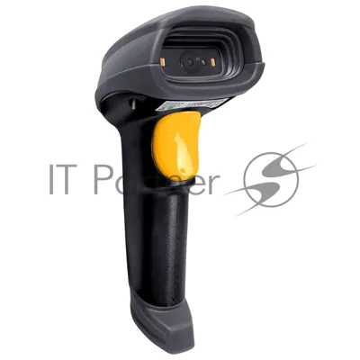 Сканер штрих-кода ручной Mindeo 2D MD6600-SR 2D имидж, проводной, 100 скан/сек, USB с подставкой, черный