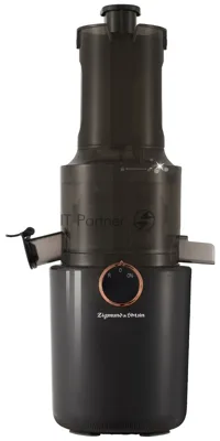 Соковыжималка Zigmund & Shtain ESJ-771 серый графит, шнековая вертикальная, 500 Вт, 800 мл, электронное, реверс