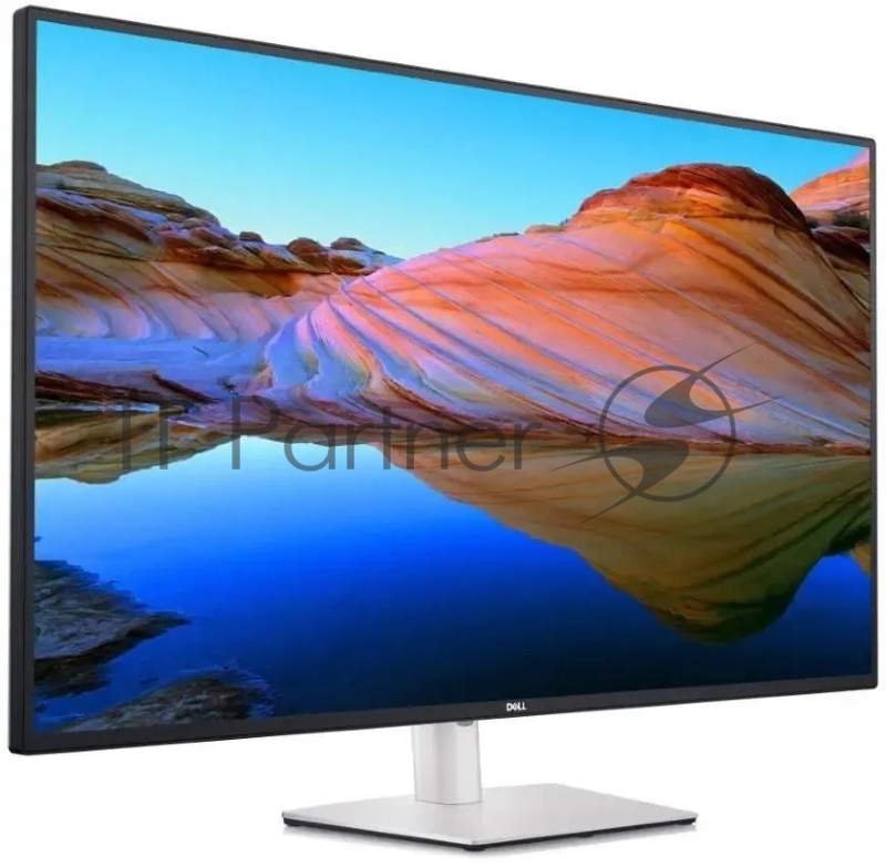 Монитор 43" Dell UltraSharp U4323QE IPS 3840x2160, 76 Гц, 5 мс, 16:9, 350 кд/м², 2xHDMI, 2xDP, 1xUSB-C, 2x8 Вт, серебристый