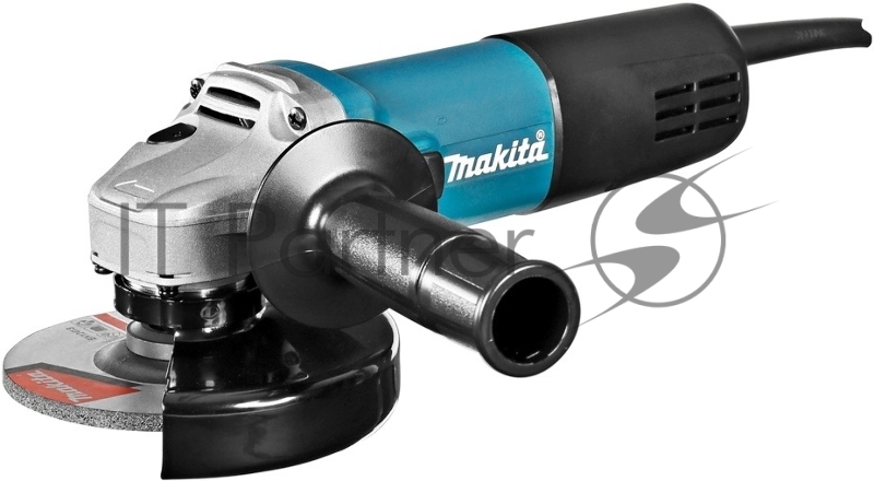 Шлифмашина угловая Makita 9558HNRK 125мм, 840Вт, 11000об\м, плавный пуск, антирестарт, кейс