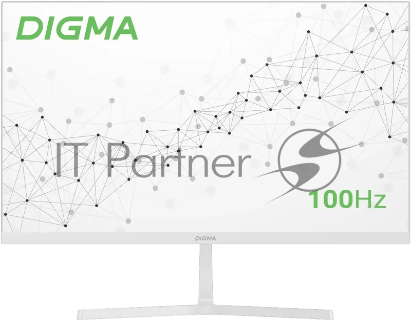 Монитор 21.5" Digma Progress 22A502F VA 1920x1080, 100 Гц, 5 мс, 16:9, 250 кд/м², 1xHDMI, 1xDP, 1xVGA, 2x1 Вт, белый
