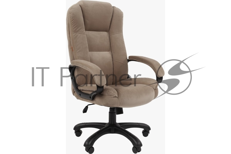 Кресло Chairman Home 600 бежевый, ткань, 120 кг