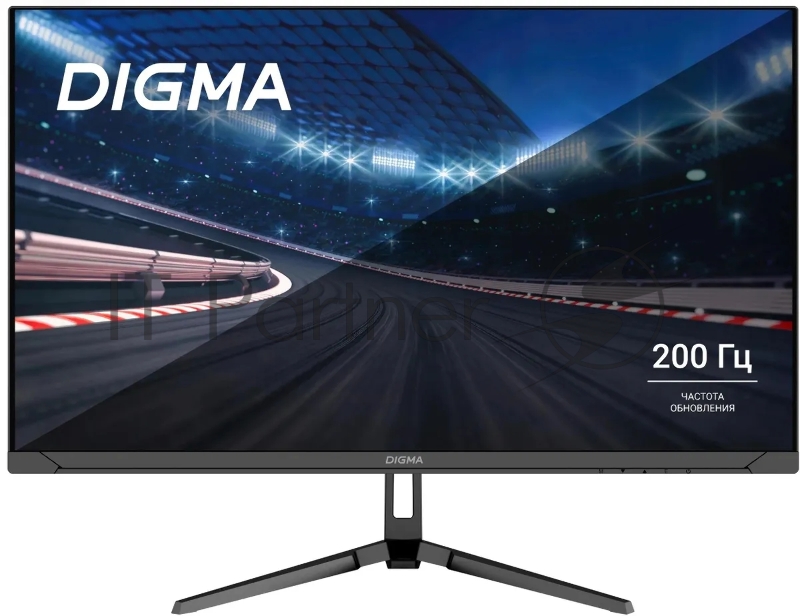 Монитор 23.8" Digma Overdrive 24P410F IPS 1920x1080, 200 Гц, 2 мс, 16:9, 300 кд/м2, 1xHDMI, 1xDP, 1xUSB, 1x3.5 мм, черный