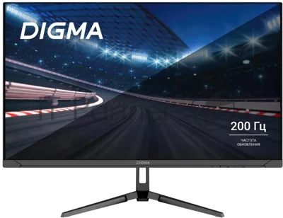 Монитор 23.8" Digma Overdrive 24P410F IPS 1920x1080, 200 Гц, 2 мс, 16:9, 300 кд/м2, 1xHDMI, 1xDP, 1xUSB, 1x3.5 мм, черный