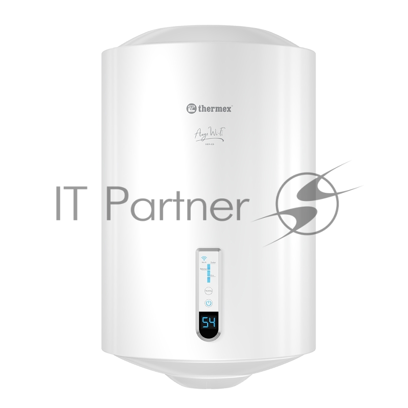 Водонагреватель электрический Thermex Auga 80 V Wi-Fi белый, накопительный, 80 л, 1,5 кВт, настенный, вертикальный, с управлением по Wi-Fi