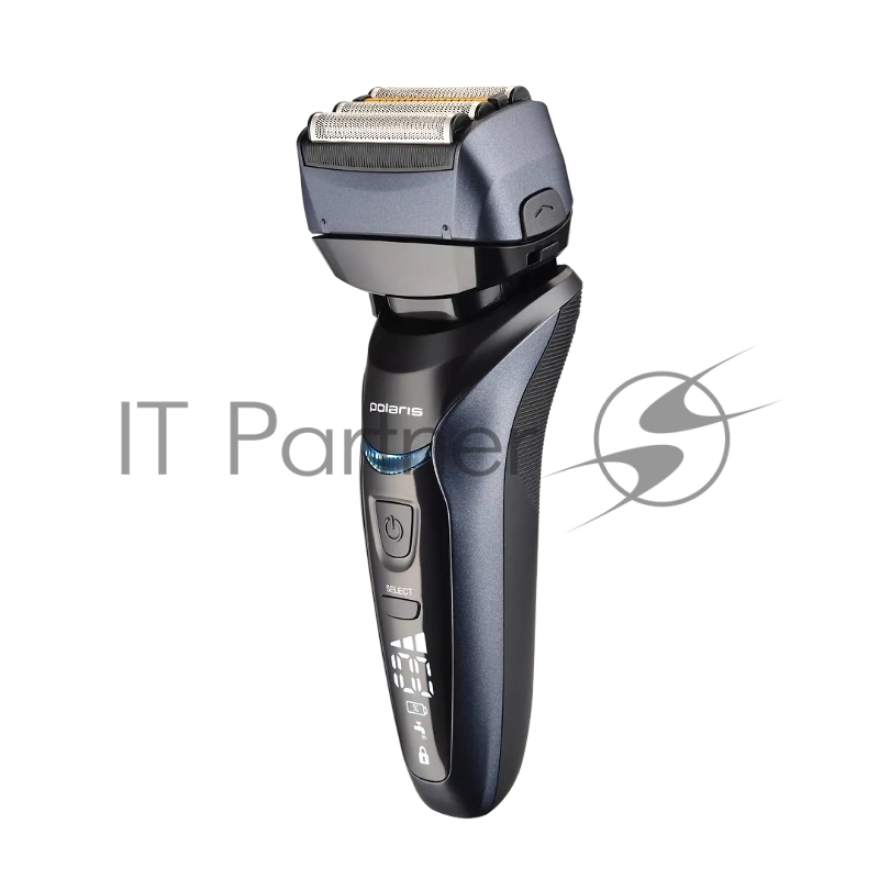 Электробритва Polaris PMF 1016RC wet&dry 7D PROF 4+ черный/Темно-синий