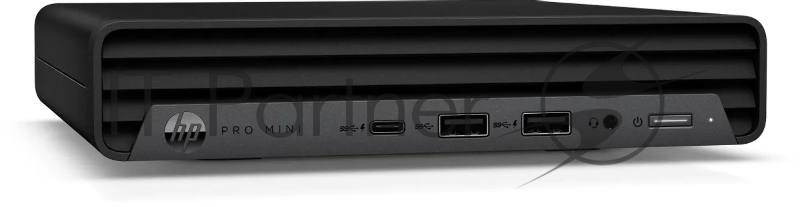 Мини ПК HP ProDesk 400 G9 Mini i3 13100T (2.5) 8Gb SSD 256Gb UHDG 730 Free DOS GbitEth WiFi BT 90W мышь клавиатура черный (935X8EA)