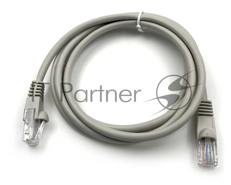 Патч-корд Buro LSZH UTP cat.5e 1.5м серый RJ-45 (m)-RJ-45 (m)