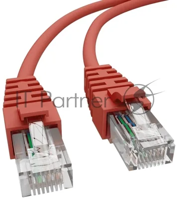 Патч-корд NTSS NTSS-PC-UTP-RJ45-5e-0.15-LSZH-RD NTSS-PC-UTP-RJ45-5E-0.15-LSZH UTP RJ-45 вил.-вилка RJ-45 cat.5e 0.15м красный LSZH (уп.:1шт)