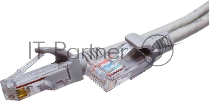 Патч-корд Suprlan 10-0144 UTP RJ-45 вил.-вилка RJ-45 cat.5e 3м серый LSZH 24AWG