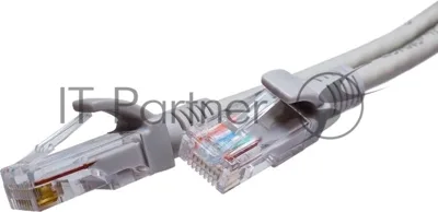 Патч-корд Suprlan 10-0144 UTP RJ-45 вил.-вилка RJ-45 cat.5e 3м серый LSZH 24AWG