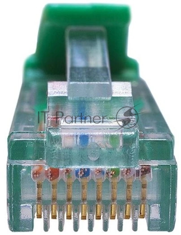 Патч-корд Suprlan 10-0156 UTP RJ-45 вил.-вилка RJ-45 cat.5e 0.5м зеленый LSZH 24AWG
