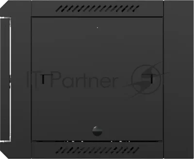 Шкаф коммутационный NTSS NTSS-W12U6060GS-BL настенный 12U 570x600мм пер.дв.стекл 60кг черный 500мм 27кг 220град. 635мм IP20 сталь