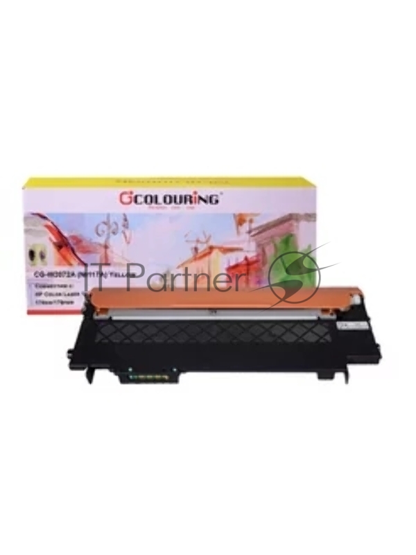 Картридж лазерный Colouring CG-W2072A (№117A) Yellow (700 копий) для принтеров HP Color Laser 150nw/150a/178nw/179fnw