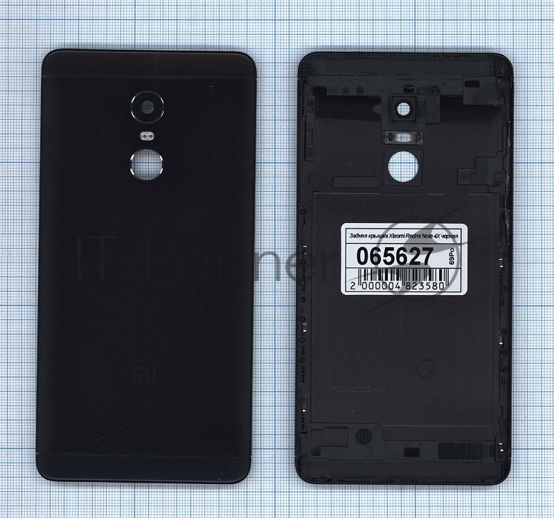 Задняя крышка для Xiaomi Redmi Note 4X черный