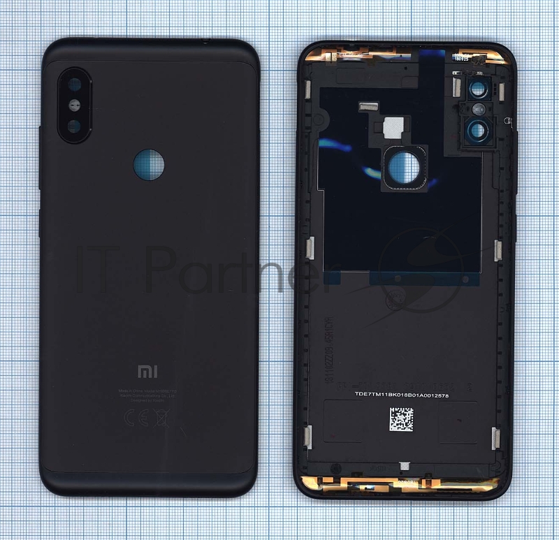 Задняя крышка для Xiaomi Redmi Note 6 Pro черный