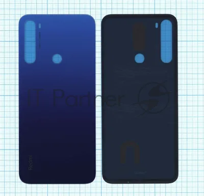 Задняя крышка для Xiaomi Redmi Note 8T синяя