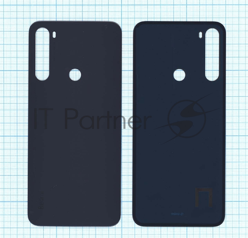 Задняя крышка для Xiaomi Redmi Note 8T черный