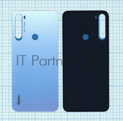 Задняя крышка для Xiaomi Redmi Note 8 белый