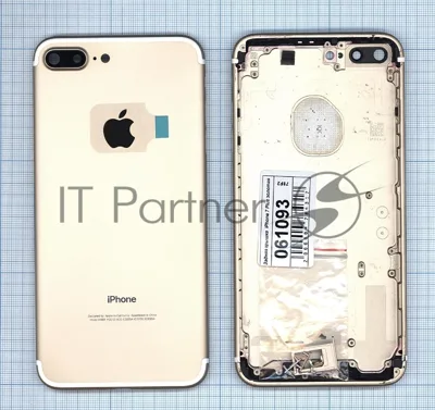Задняя крышка для iPhone 7 Plus (5.5) золотой