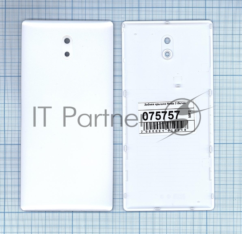 Задняя крышка для Nokia 3 белый