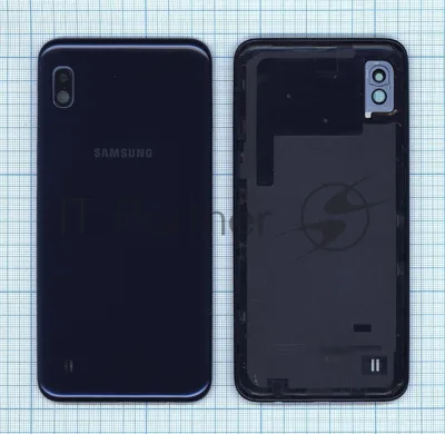 Задняя крышка для Samsung A105FD Galaxy A10 (2019) синий